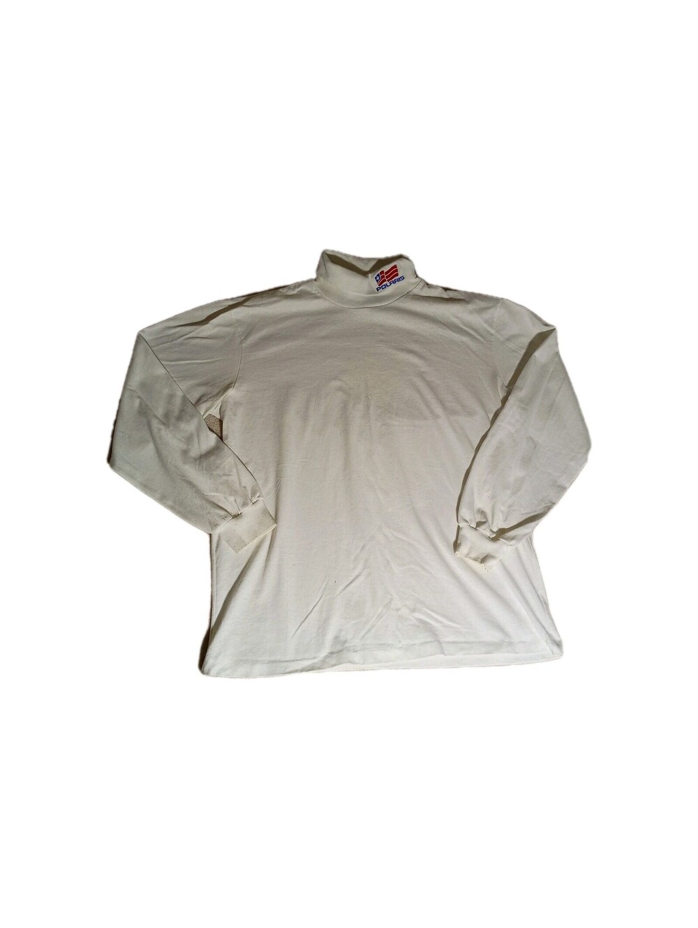 Vintage 90s Polaris Turtleneck Long Sleeve Shirt Single Stitch Large L